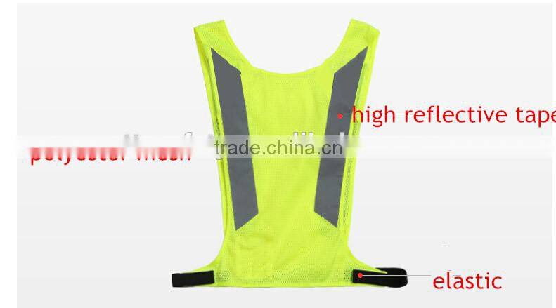 EN471 high visibility fluorescent jackets cycling for riding motorcycle safety