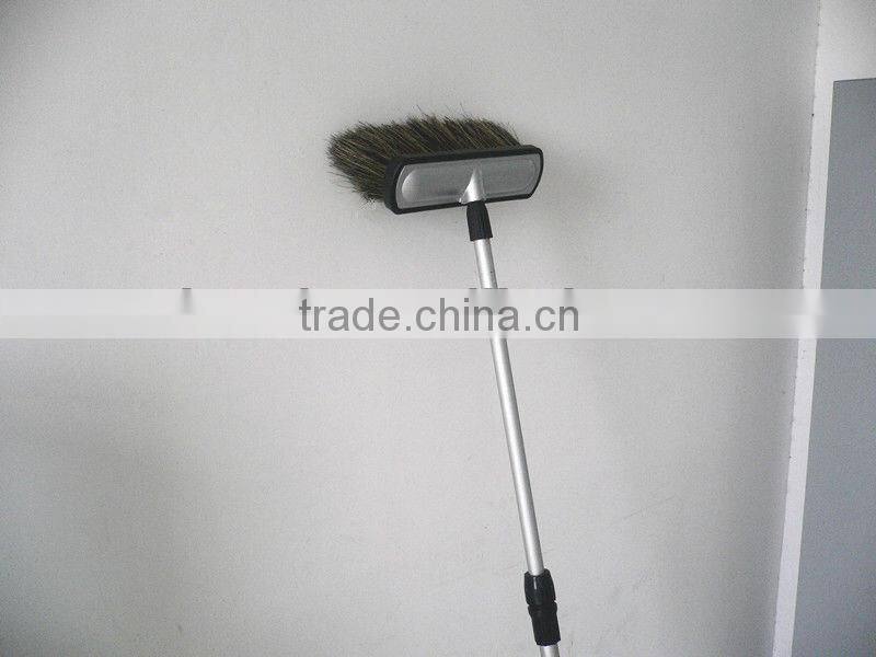 100% natural boar bristle and hog hair car wash brush