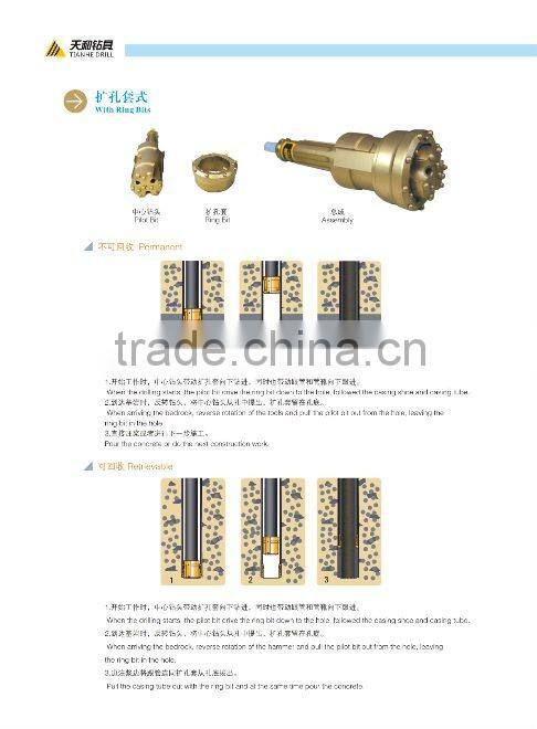All-round symmetric overburden casing system