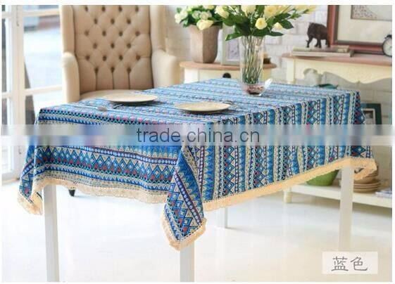 linen-cotton bohemia printed fabric