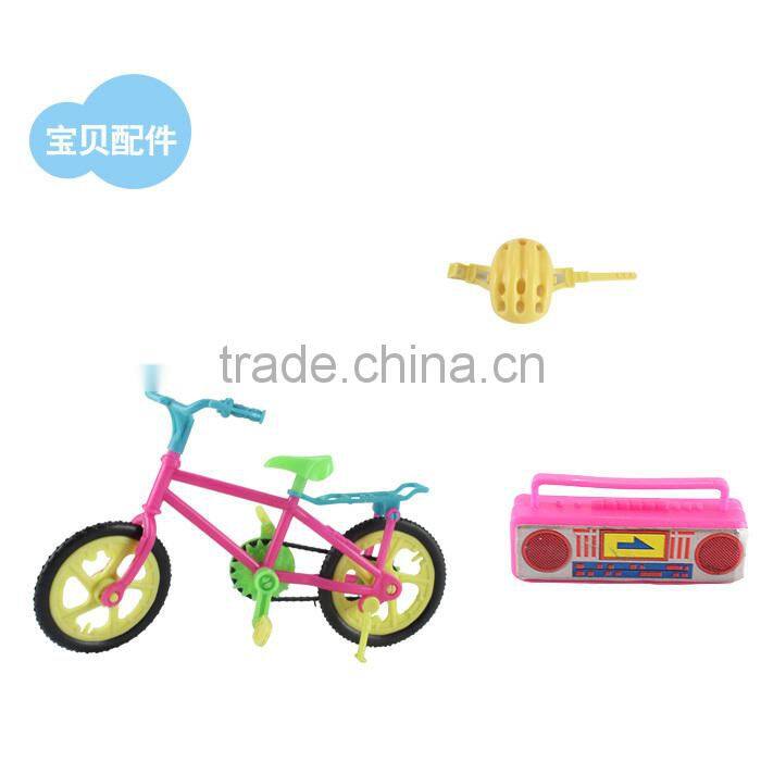 2015 new intelligent Hot Sale fashion doll girls toys Educational Toy bike doll
