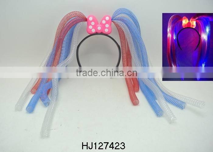 plastic flashing necklace toy for kids