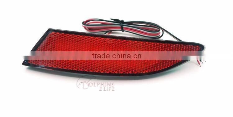 Car Brake Light 12V LED Rear Bumper Reflectors Warning Lamp For Ford Focus 3 Sedan Hatchback 2012 2013 2014