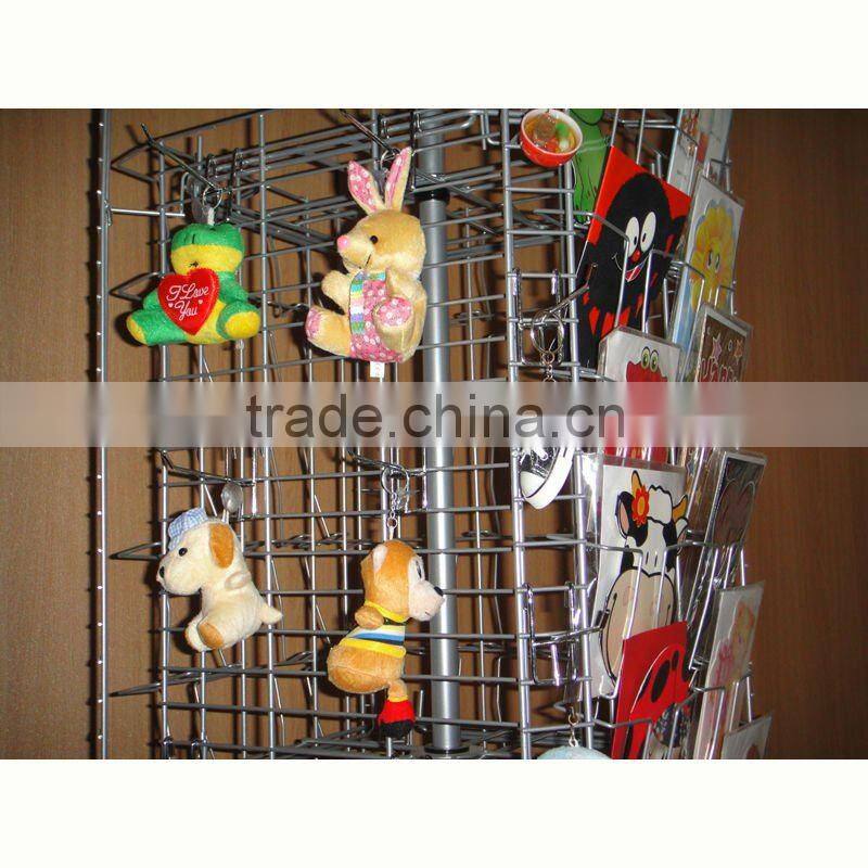 multi fuctional metal floor gifts display rack from china supplier