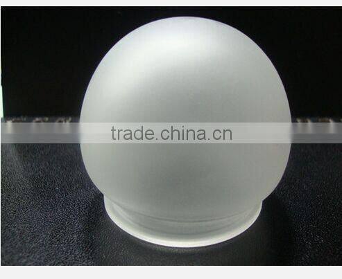 White glass lamp shade