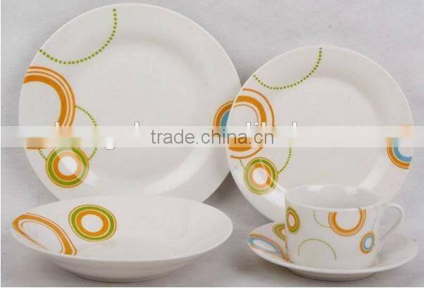 christmas porcelain dinner set/ceramic dishes/american style dinnerware