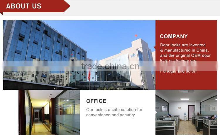 High security standard body lock for PVC door sliding door