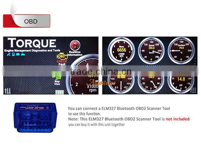 Android 4.4 Car GPS Navigation System auto Stereo For Ford 2007+