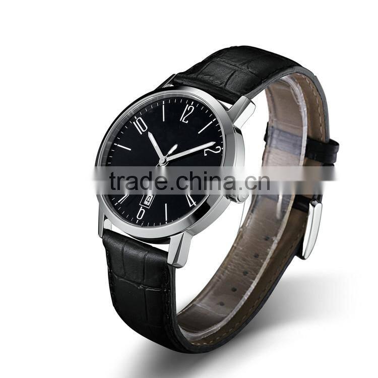 2016 guangzhou YB producer custom logo fashion unisex leather watch gift boxes for watch