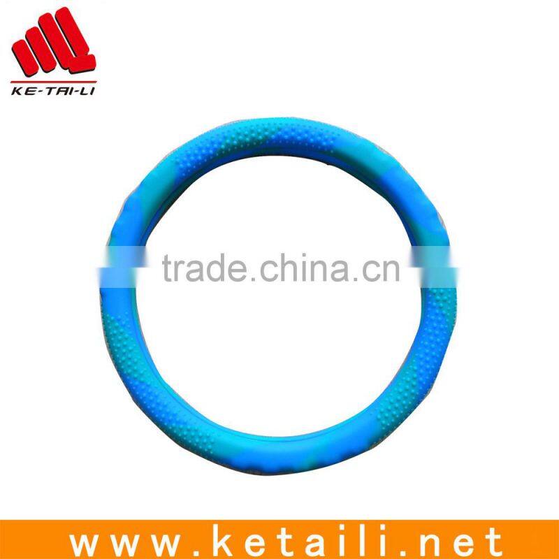 Welcome design your steering wheel cover high quality waterproof silicone cover