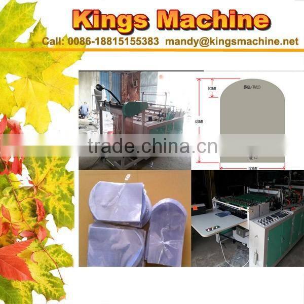 China Auto Arc Shaped Sealing Bag Maker Machine Double Line(Kings brand)