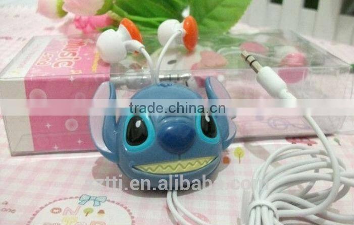 hot selling high quality cartoon earphones from China