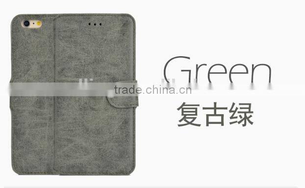 Factory Wholesale Retro Matt Polished Leather Case For iPhone 5/5s