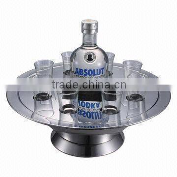 3.5L Ice Bucket with Shot Glass, Made of Stainless Steel, for Bar, Party