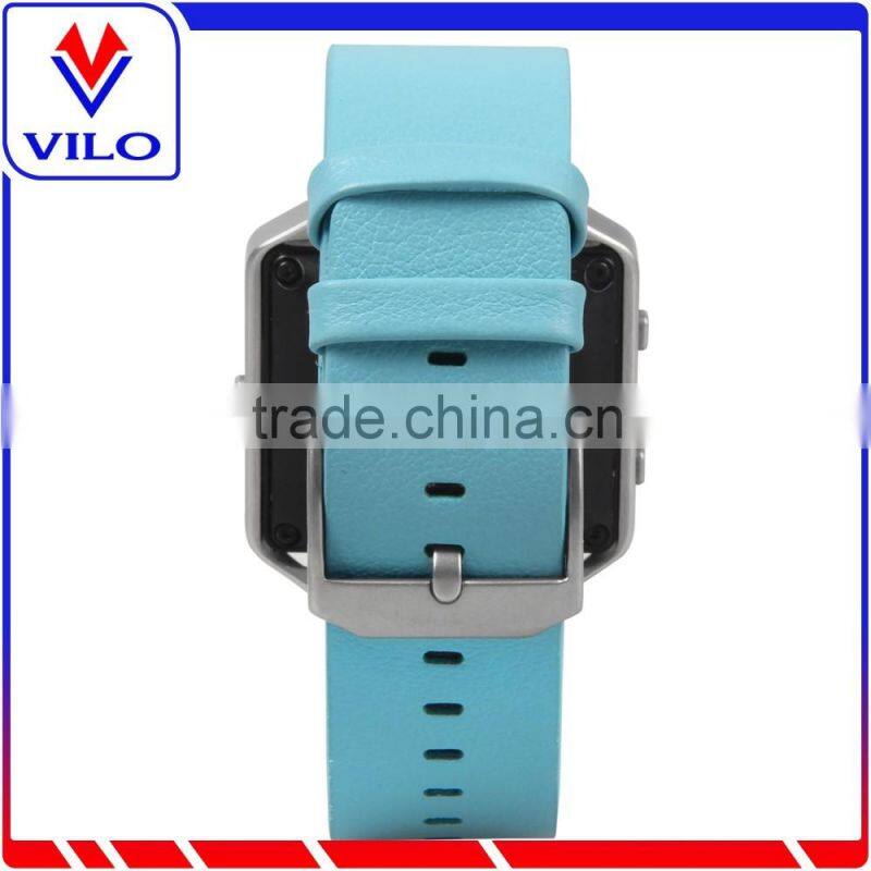 replacement band genuine leather wrist band for Fitbit Blaze