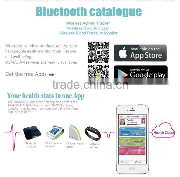 Two user FDA approved bluetooth blood pressure monitor;Arm type BP machine