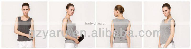 Joker black chiffon small vest