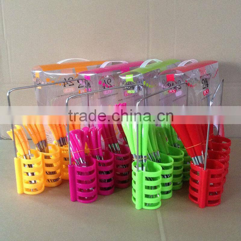 2014 Canton Fair New Product Stainless Steel Hanging Flatware