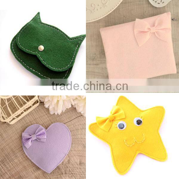 Cute red crab felt coin purse ideal for kids gift new for 2015