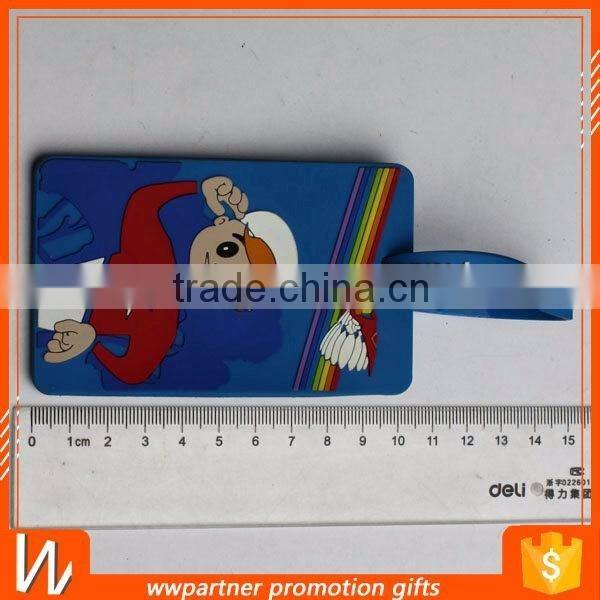 Custom Rubber Luggage Tag Unique Design