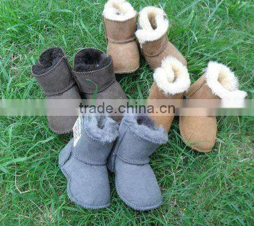 genuine sheepskin baby shoes