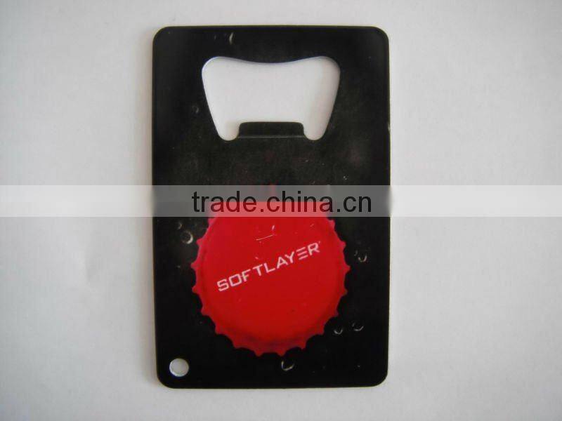 stainless steel wine corkscrew, flat bottle opener