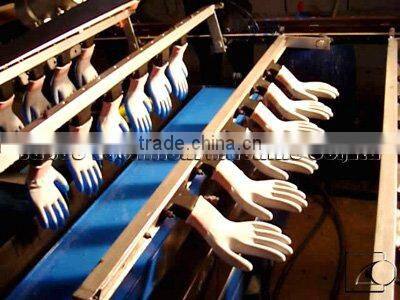 Disposable nitrile industrial gloves making machine