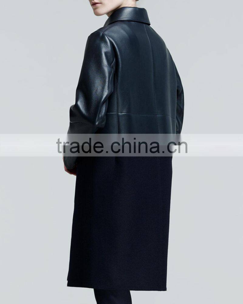 pilot leahter jacket women