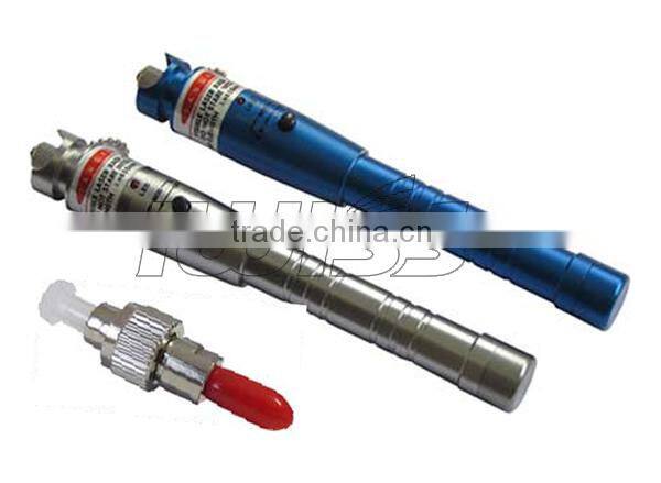 Visual Fault Locator for fiber inspection and damage location