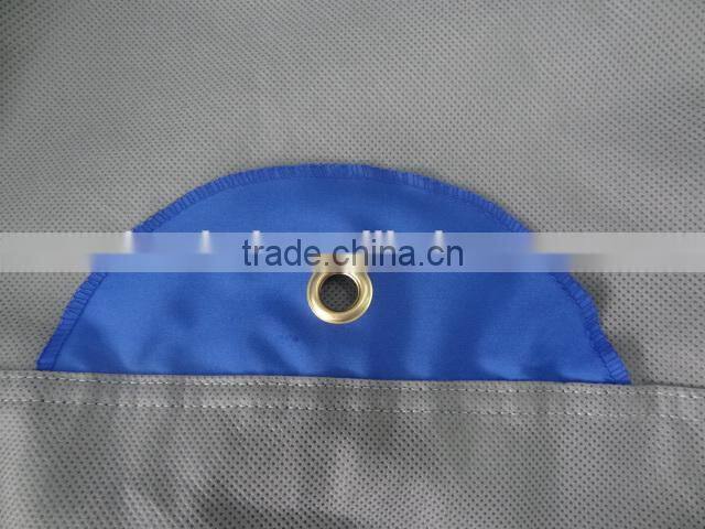 tailored travel trailer RV cover, OEM water-repellent breathable UV protection caravan cover, customized tourist trailer cover