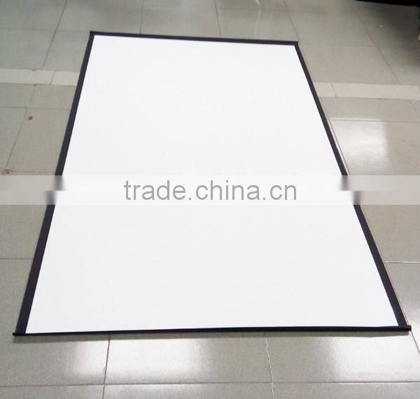 70 inch 200inch fixed frame screen for 3d DLP Projector desktop screen home cinema display screen