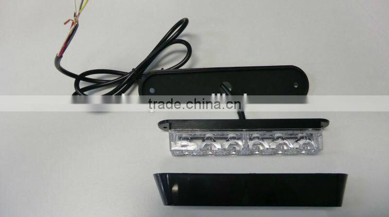 E-MARK LED Strobe Lightheads /LED Security Emergency Flash Strobe light /Dash light /Grille light(SR-LS-LD-6),1W LED,ECE MARK,E9