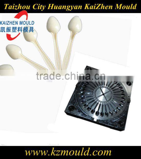 Daily used plastic disposable spoon mold