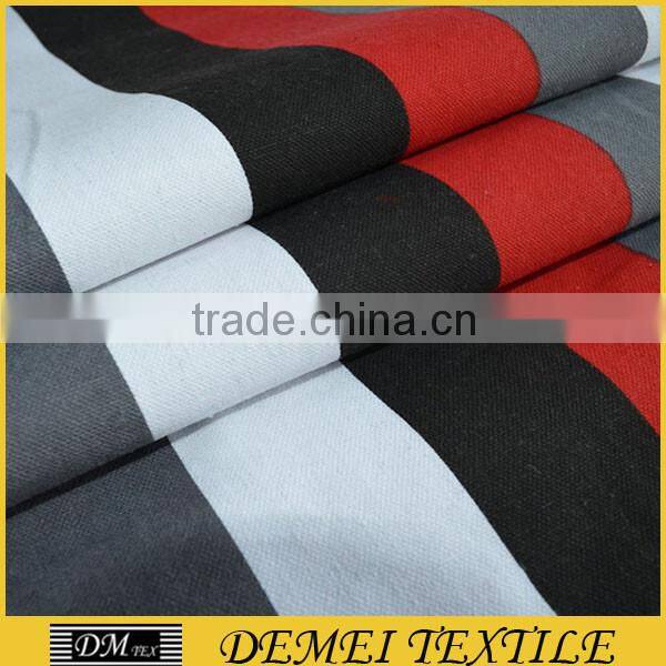 woven printing 100% textile poly cotton fabric