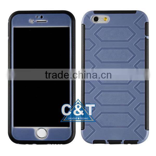 C&T Top grade sublimation for iphone6 tpu+pc case