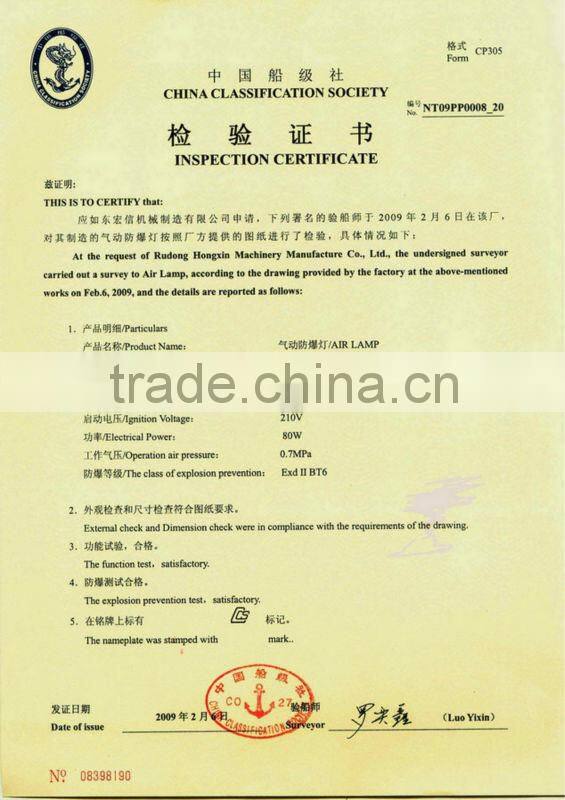 100W Explosion-Proof Air Lamp