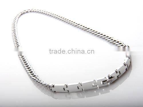 Noproblem P048 cool man tourmaline metal energy power health titanium germanium necklaces