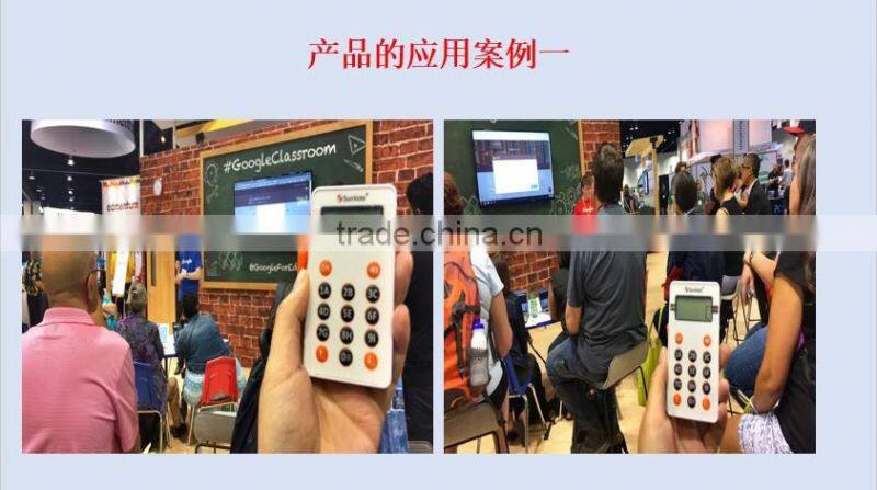 student remote+teacher remote iclicker