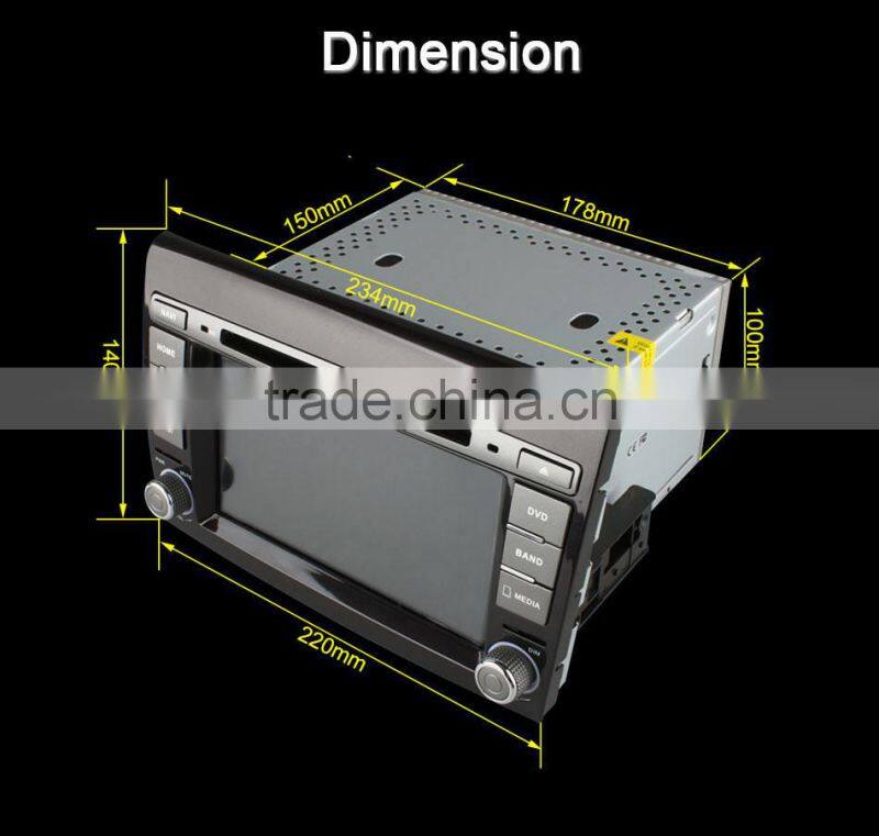 Ownice Quad Core Pure Android 4.4 car headunit placement for Fiat Bravo Built-in Wifi 800*480 CAPACITIVE SCREEN