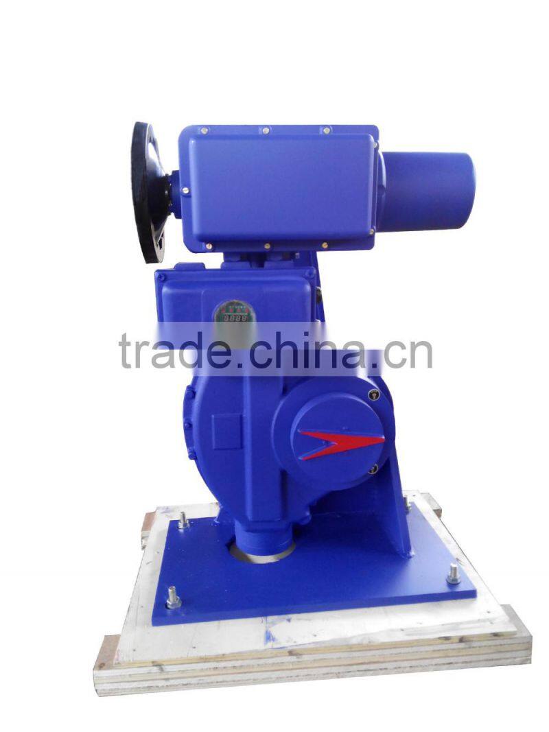 automatically switching electric valve actuator