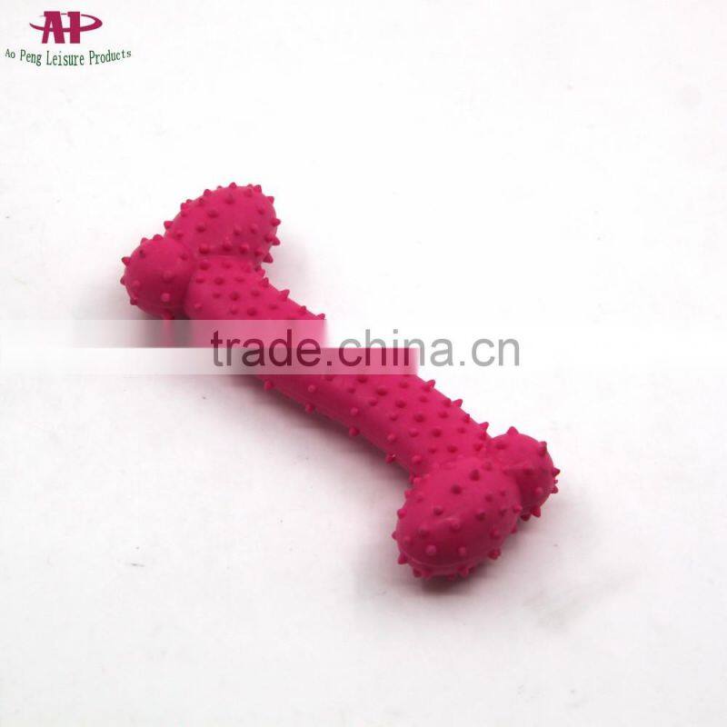2016 Popular Pet Chew Training Toy Dog Rubber Toy
