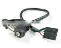 RJ45 Panel Mount Cable Male to Female
