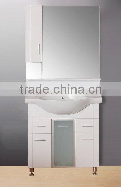 pvc/mdf/oak wood vanity double sink 32 inch bathroom vanity cabinets,new design bathroom furniture set