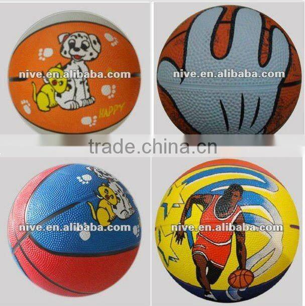 Mini Rubber Basketball