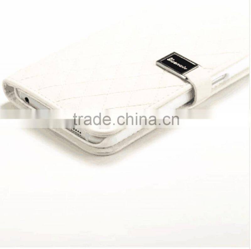 China manufacture smart cover wallet purse case for samsung galaxy s6/s6 edge