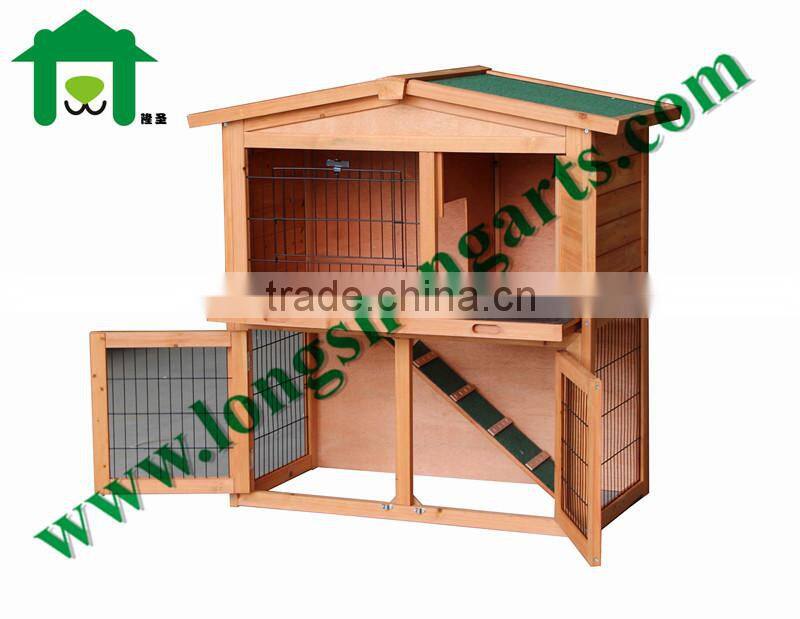 Small Animal House Pet Cage Wooden Rabbit Hutch