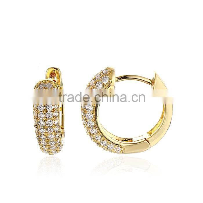 2016 Fashionable Gold Plated Designs For Girls Earrings