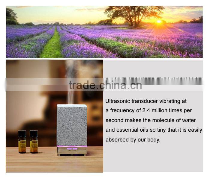2015 wholesale elegant design stone electric aromatherapy diffuser,stone air humidifier with 1 year warranty