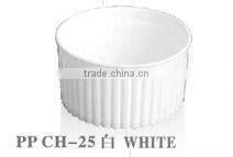 Wholesale High Quality Resistant Baking Cup Mousse Pudding Plastic Disposable Cups Black White Transparent Colors