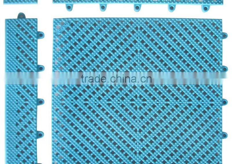 QINGDAO 7KING colorful swimming pool half round bath shower PVC Floor Mat